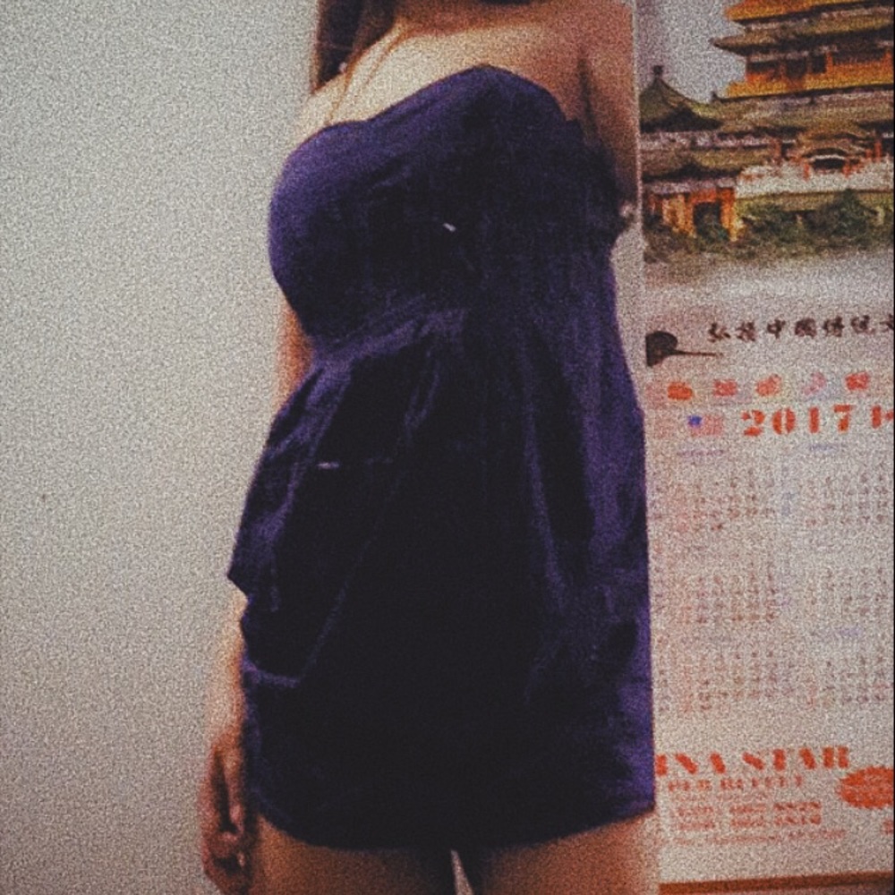 Navy blue rue 21 mini dress